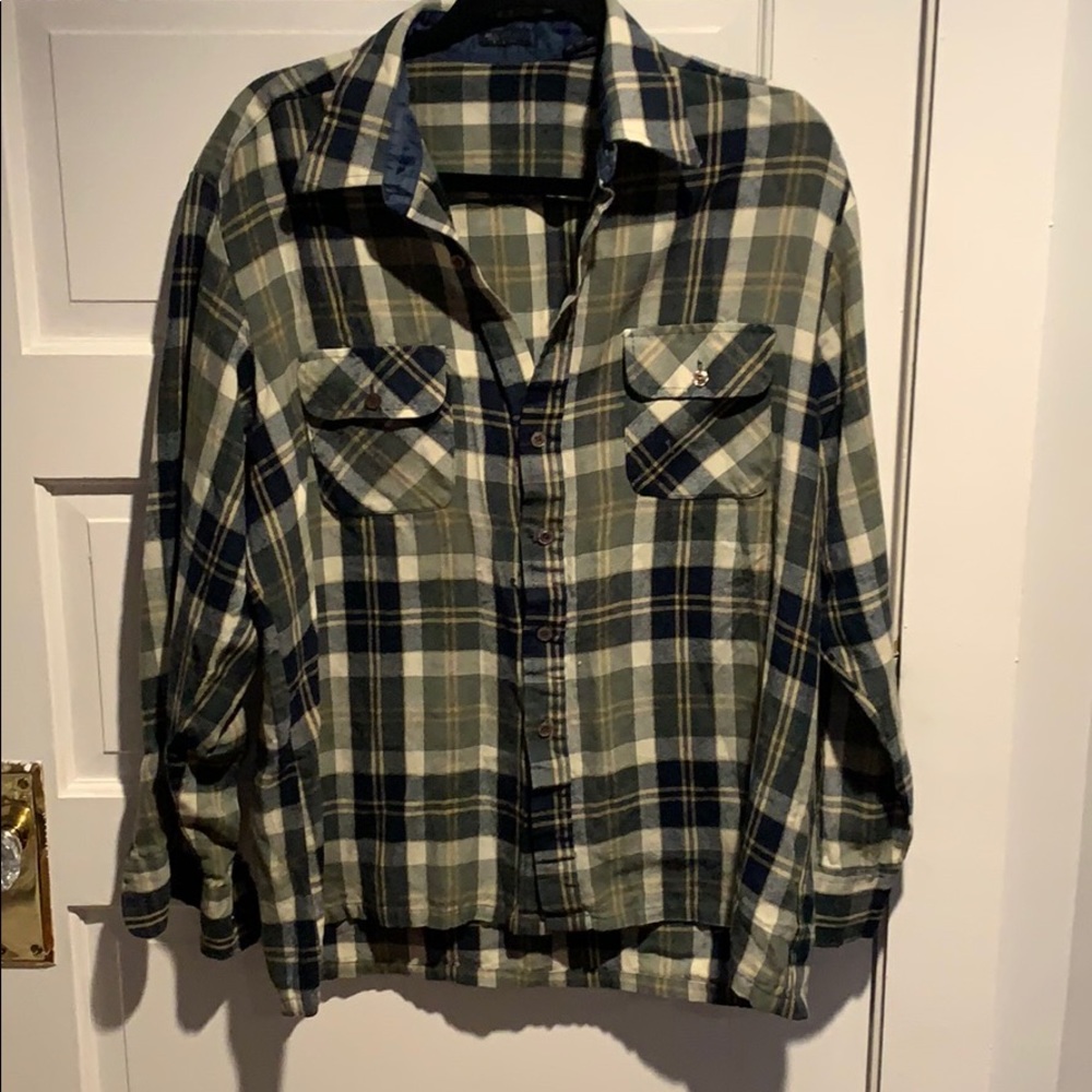 Flannel with New York on back